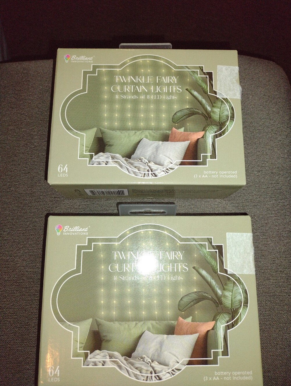 2 New Boxes Of Curtain Lights